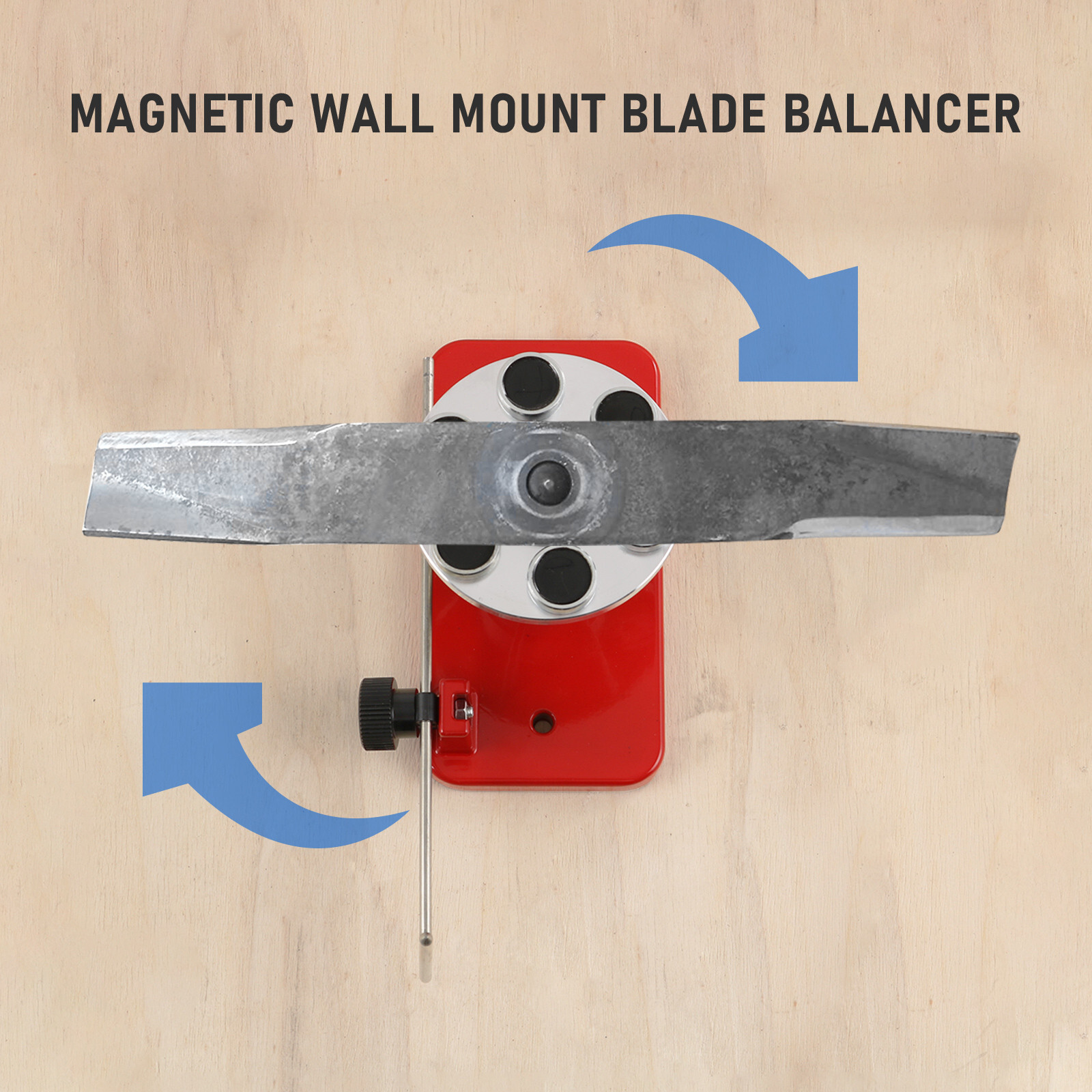 42-047 Magnetic Wall Mount Lawn Mower Blade Balancer Replace Oregon 42-047