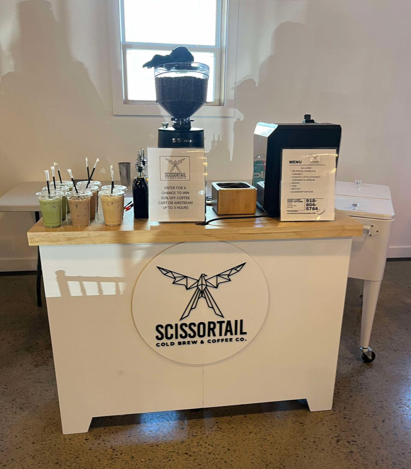 Foldable Snack Cart – Custom Layouts, Colors & Wheels – Portable Vendor Booth