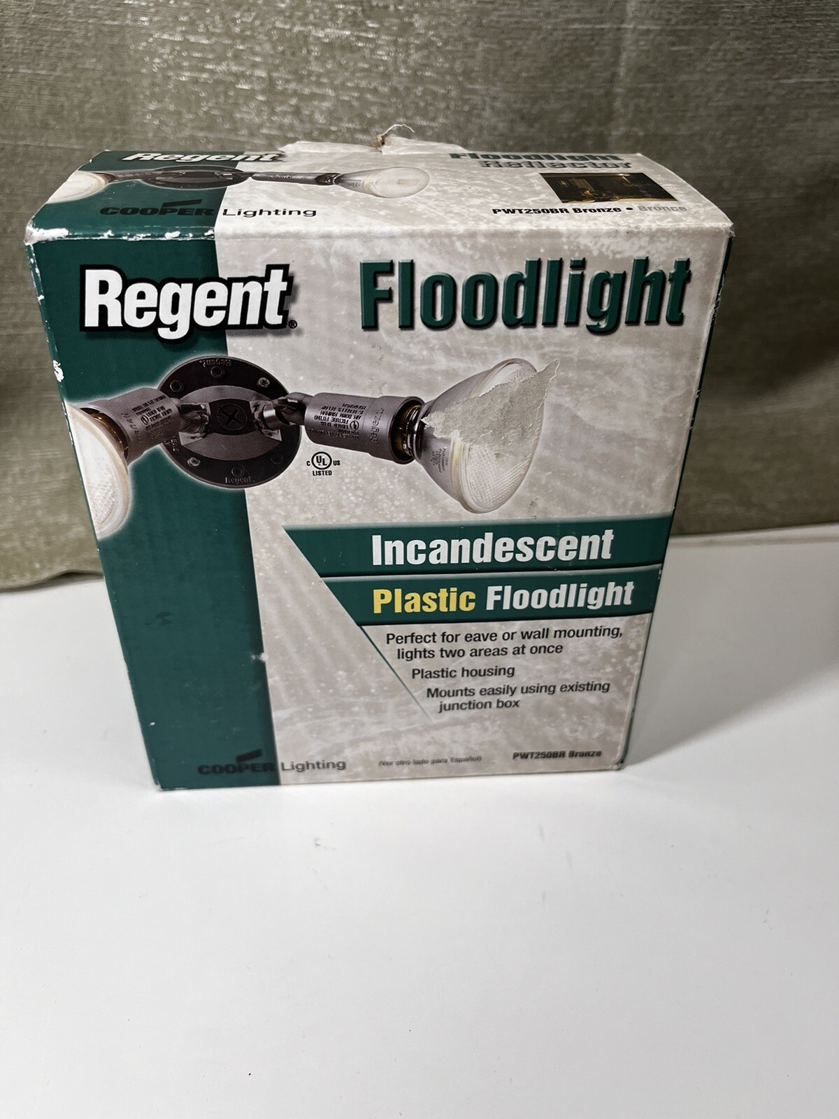 Regent Bronze FloodLight 120 Volts PWT 250