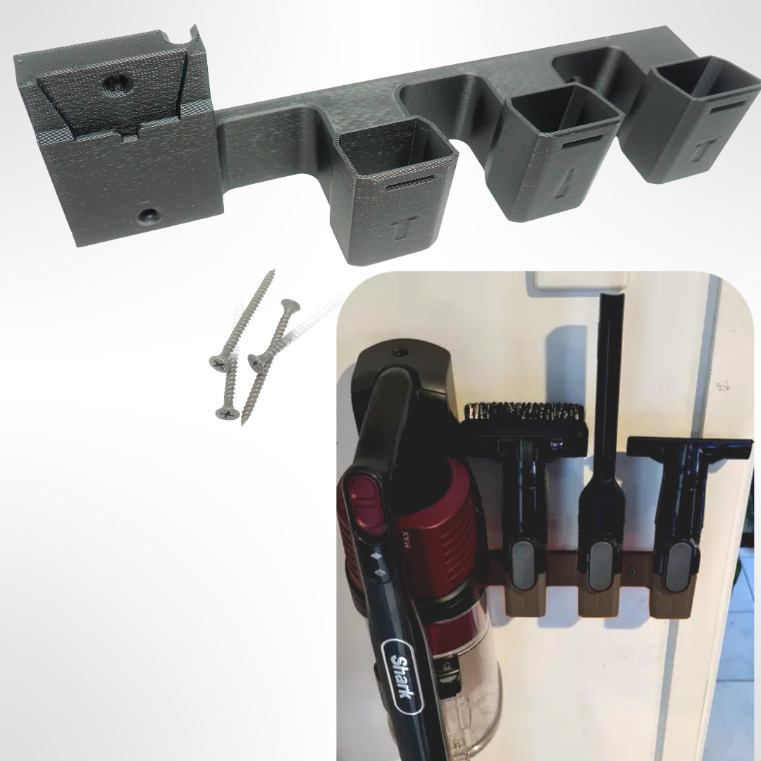 Shark Vacuum Wall Mount Mounting Bracket Dock Holder For Shark IZ202 w/ Screws
