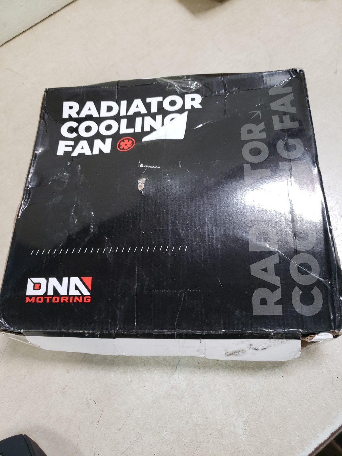DNA Motoring 12 Inch High Performace Electric Cooling Slim Radiator Fan RAF-12