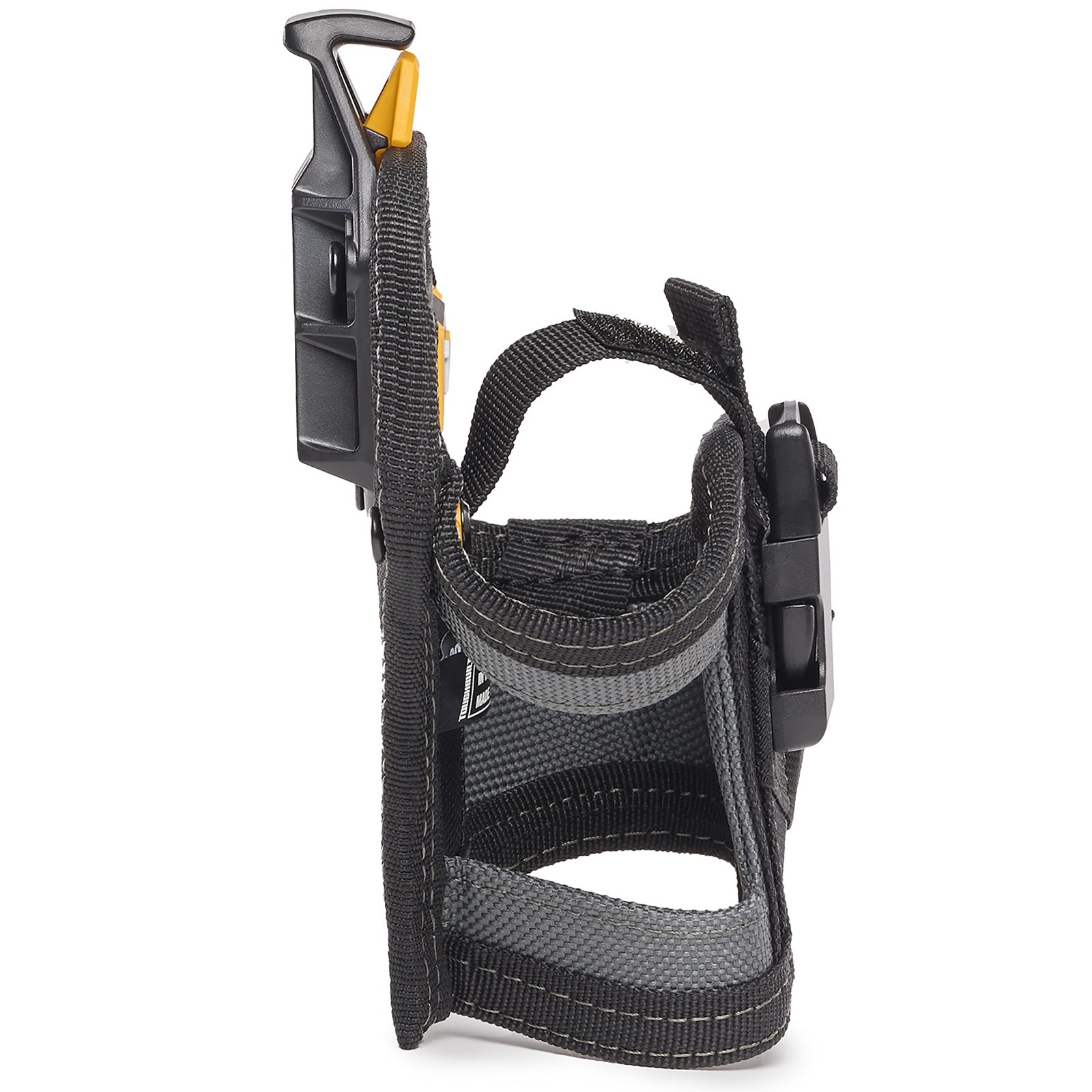 Compact Heavy-Duty Drill Holster with Adjustable Strap & Bit Pockets, Rugged 168