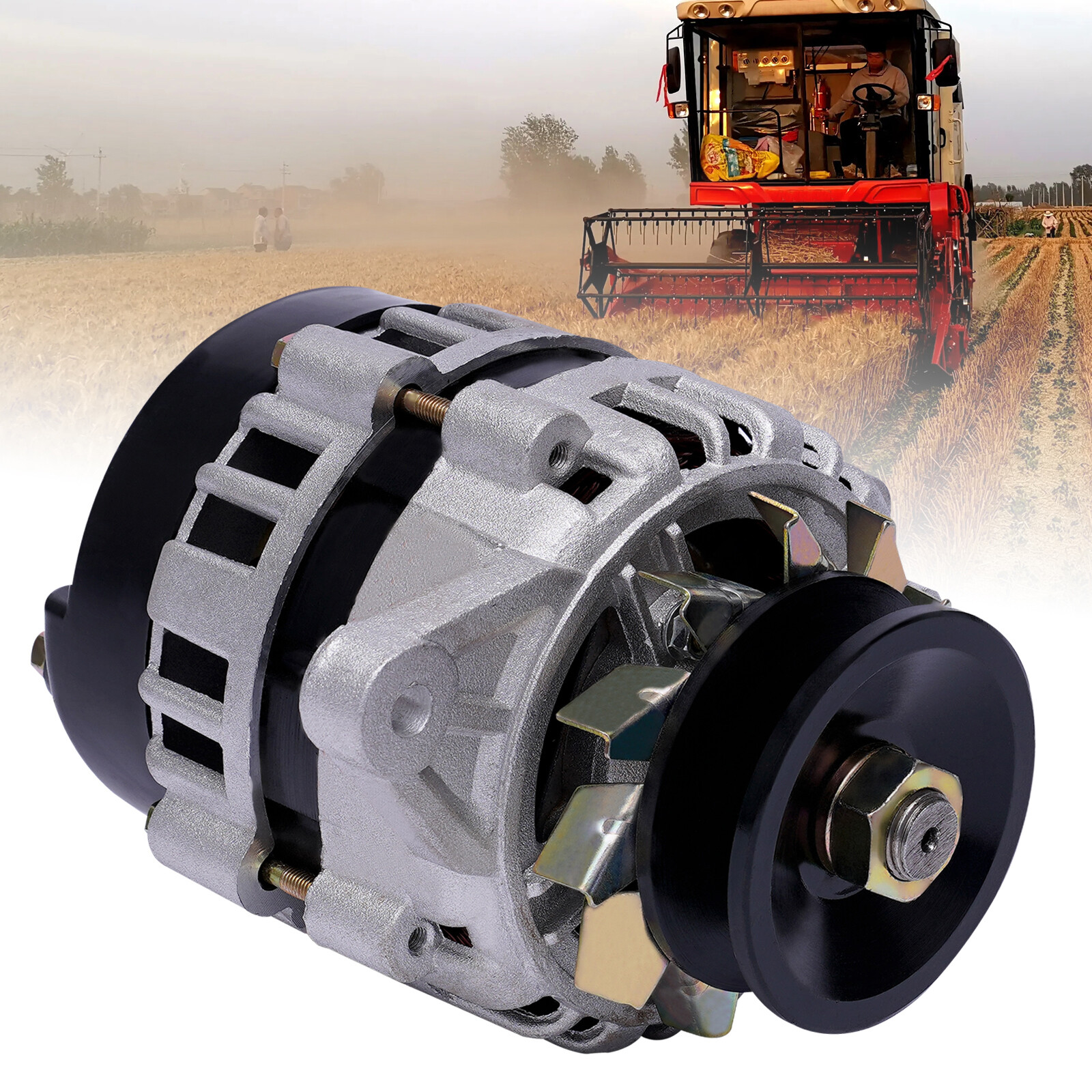 2000W Brushless Permanent Magnet Generator DC PMA Low Rpm Alternator Charging US