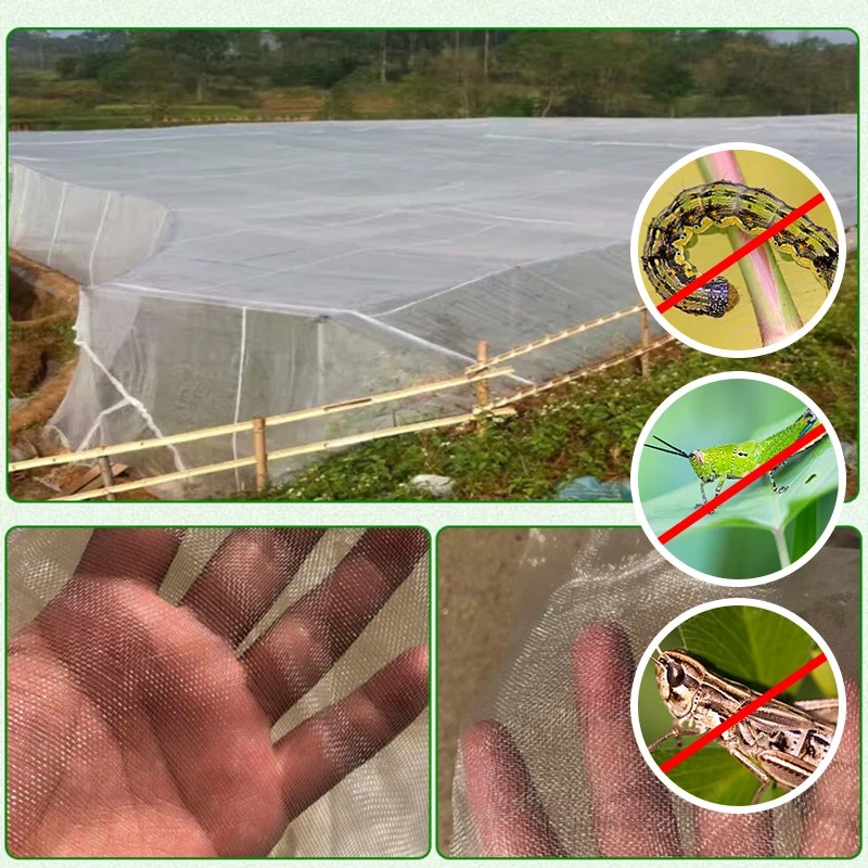 20- 200FT Mosquito Garden Bug Insect Netting Barrier Bird Net Plant Protect Mesh