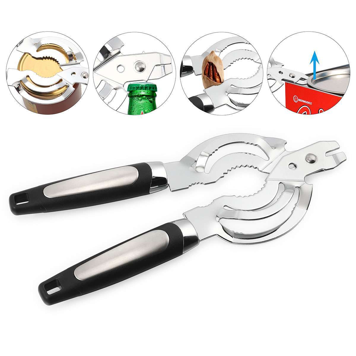 Stainless Steel Heavy Duty Bottle and Jar Opener Jar Opener for Seniors New