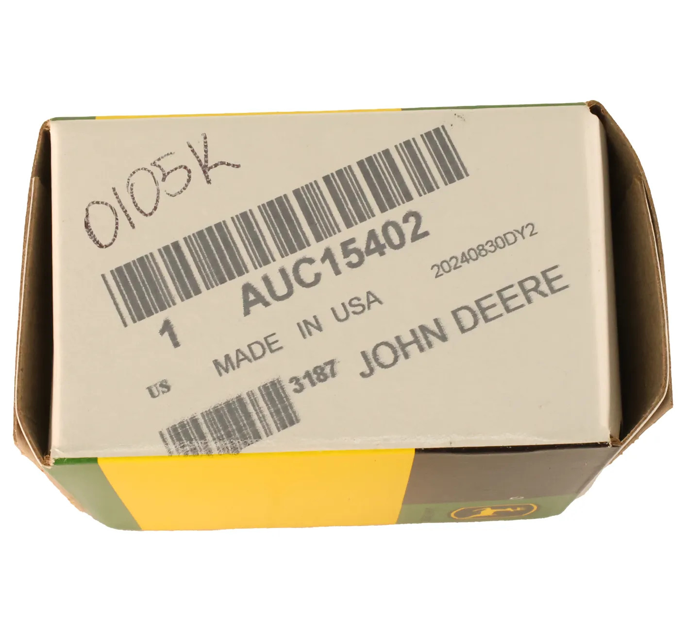 John Deere Original Equipment Rectangular Case Hour Meter Gauge – AUC15402