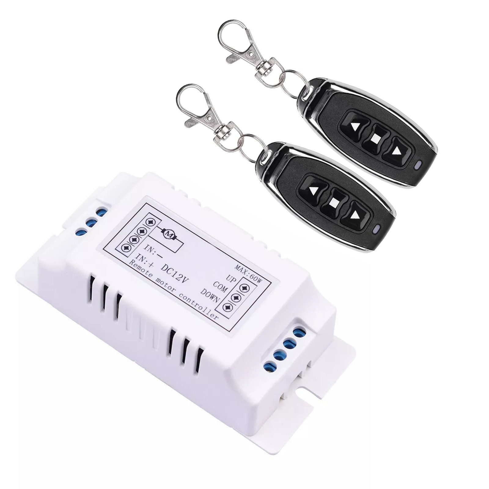Motor Wireless Remote 12V Switch 2 Channel RF433MHz Universal Remote Control qq