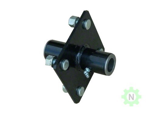 Tail Wheel Hub for Rotary Cutter 4 Bolt Hole 1″ Axle Universal Fit