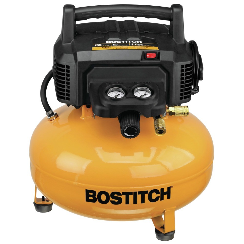 Bostitch BXCM02012-WPK 6 gal 150 PSI Air Compressor w/ 13-PC Accessory Kit New