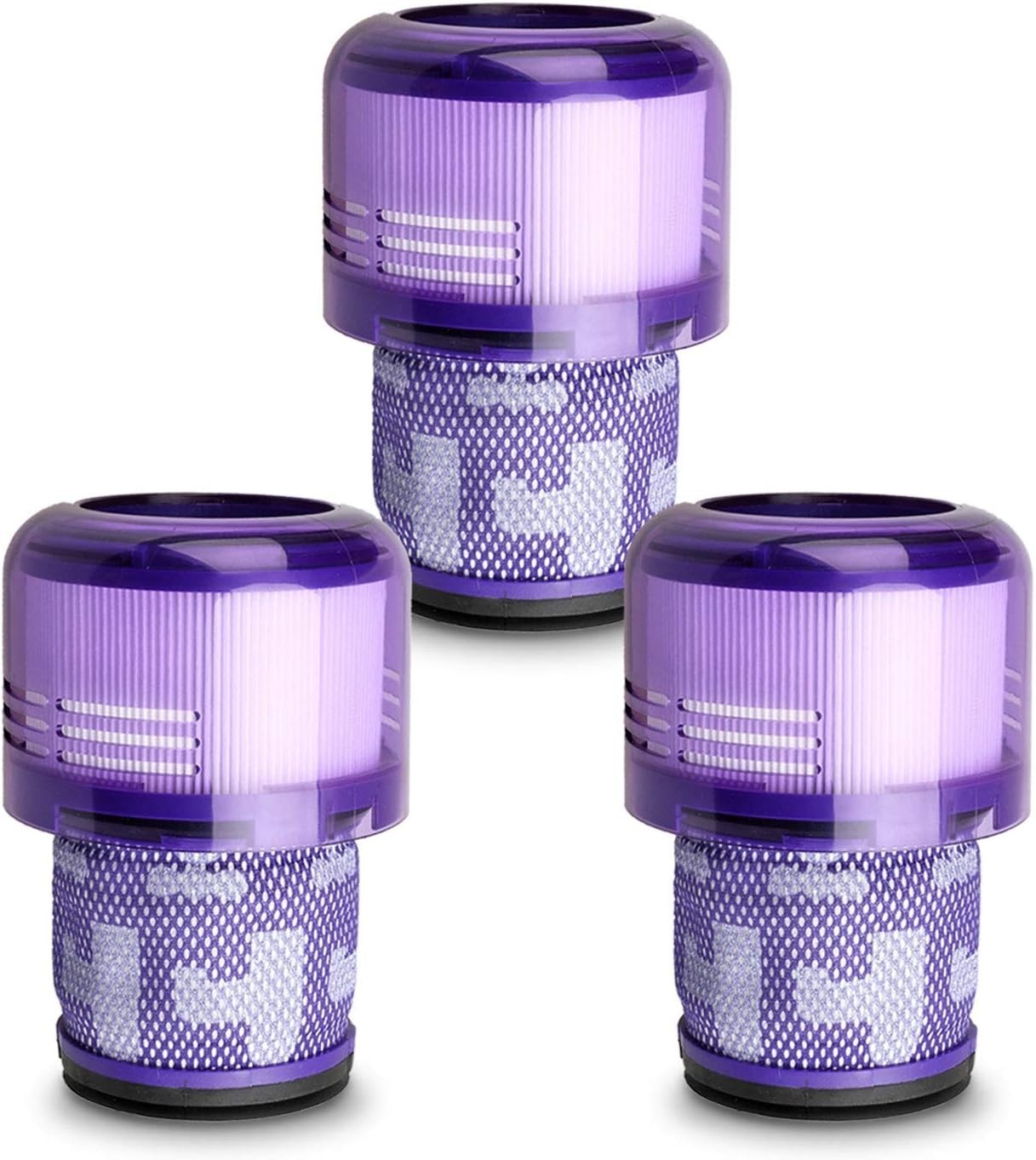 Replacement Filter Dyson V11 Animal, V11 Torque Drive V15 Detect Vacuum [3 Pack]