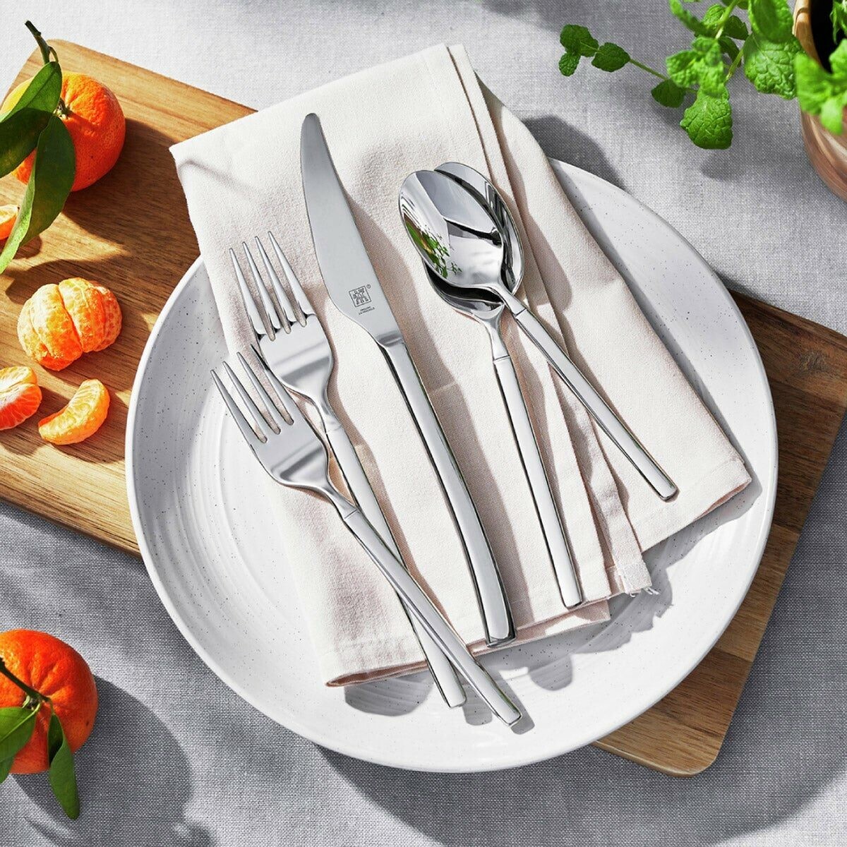 Zwilling Opus Flatware Set 65 Pieces 18/10 Stainless Steel Forged 13/0 Knives ✅✅
