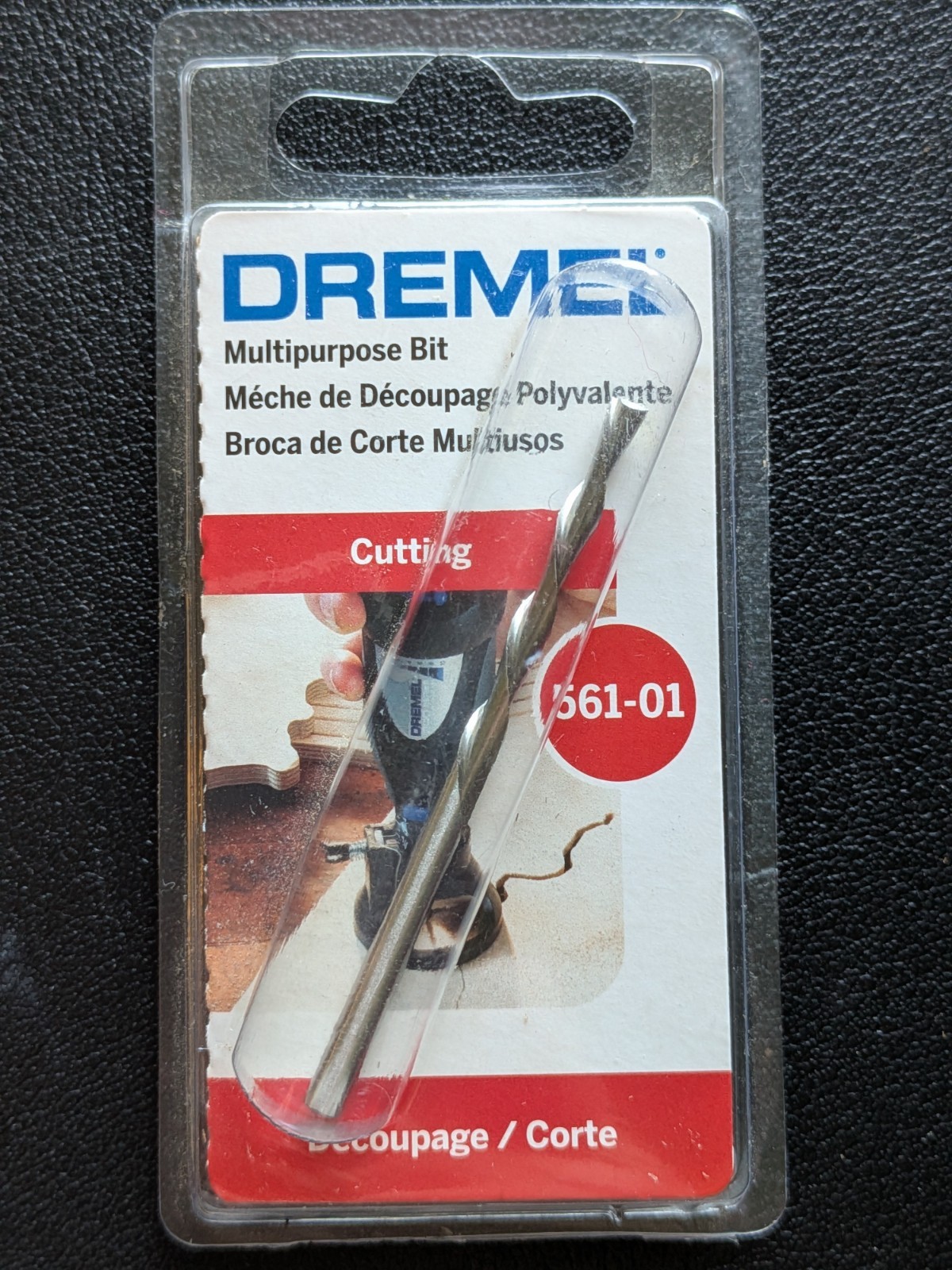 Authentic OEM Dremel #561 Multipurpose Cutting Bit 1/8″ 3.2mm Dia. 1-1/2″ Length