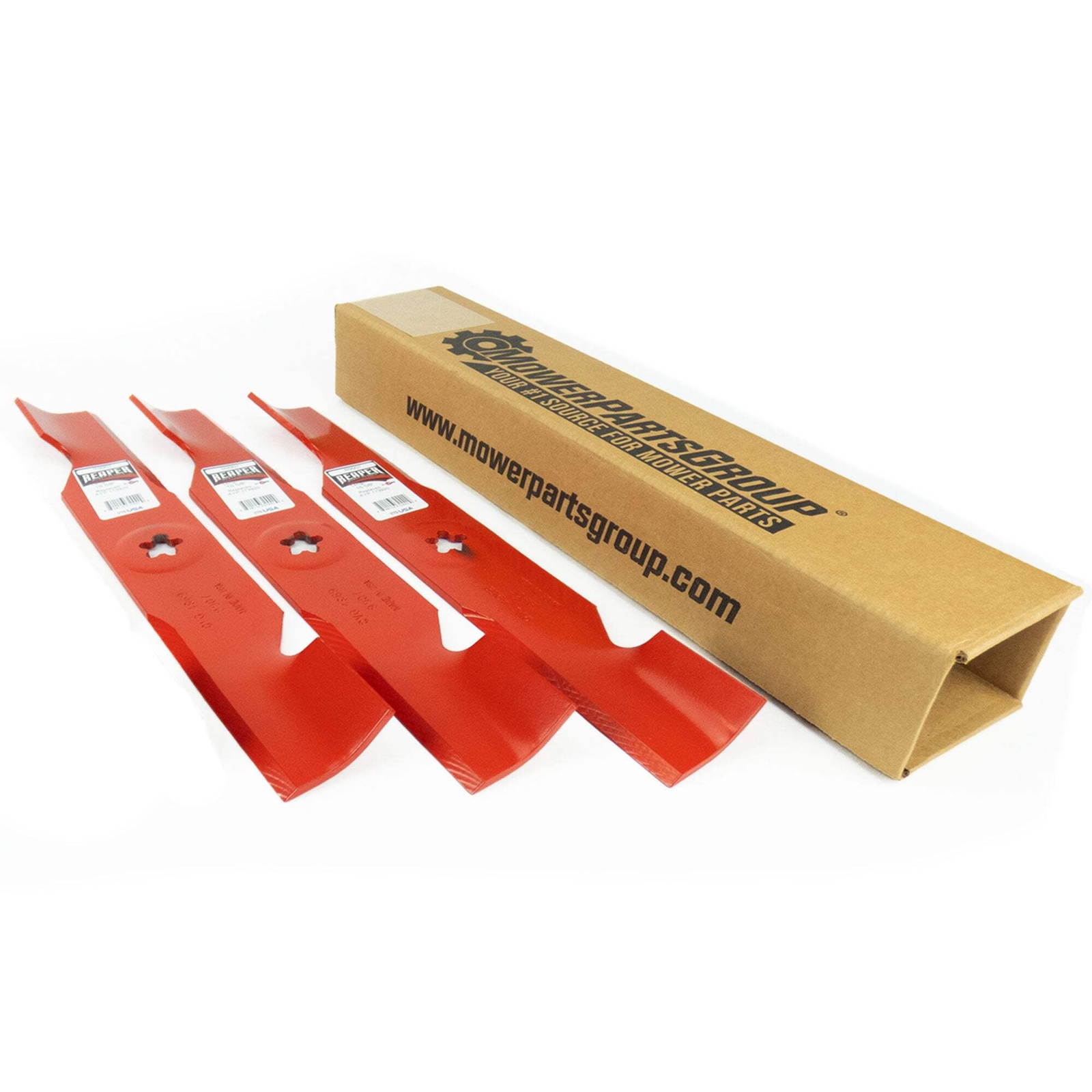 (3) Reaper Blades Fits Husqvarna Poulan 48″ 173920 180054 575938201 532180054