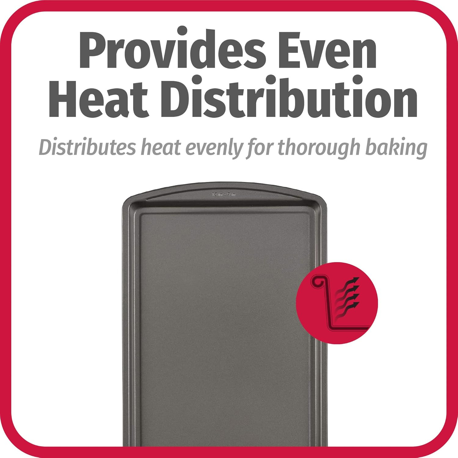 Everyday Baking Sheet with Carbon Steel Construction & Scratch-Resistant Metal-U