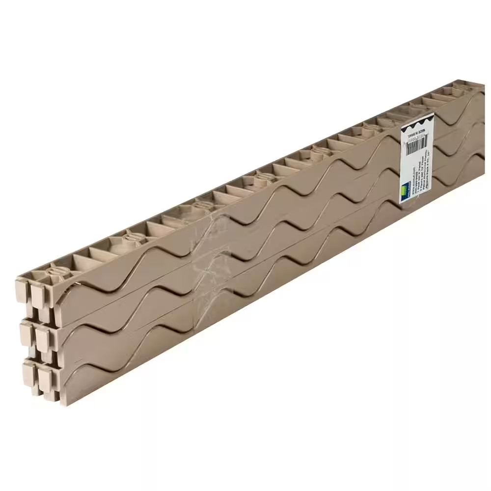 24 In. Horizontal Plastic Roof Closure Strips (6-Pack) | (NEW) (FREE SHIPPING)