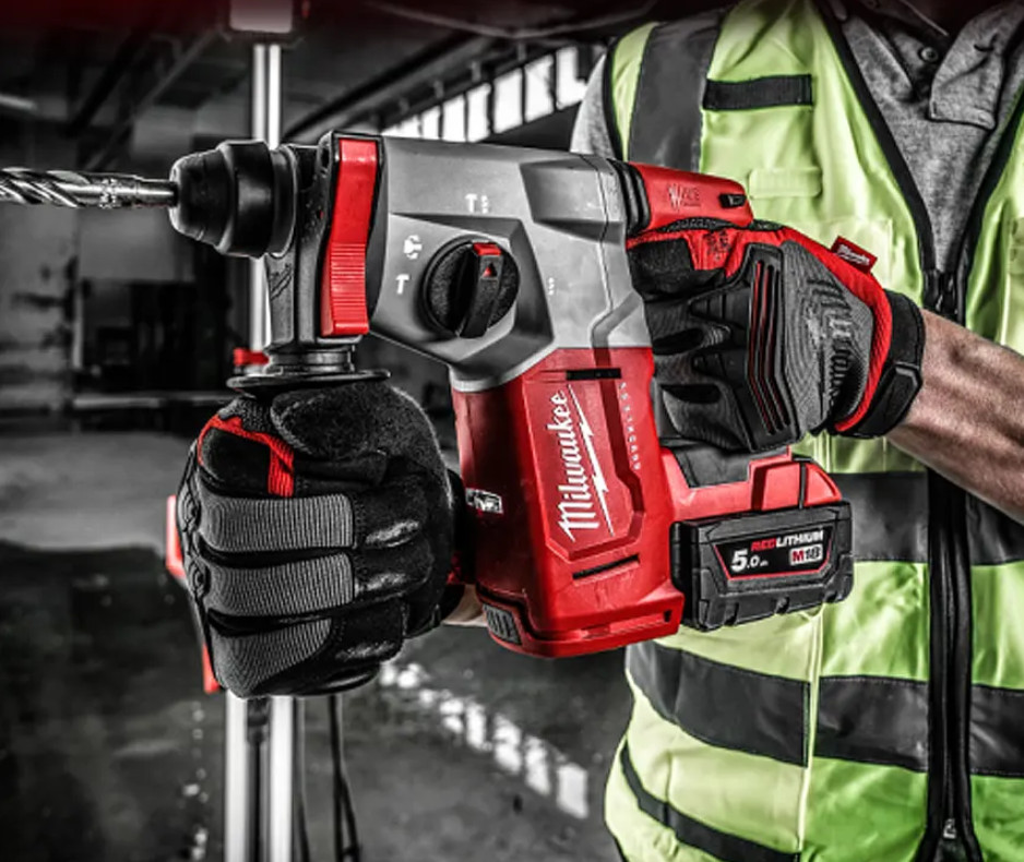 Milwaukee M18 BLH Rotary HammerDrill 18V 1400Rpm 4900Bpm 2.3J 2.6kg SDSPlus Bare