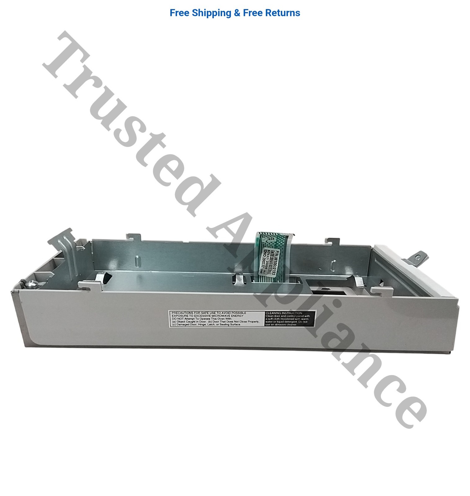 Whirlpool Microwave Control Panel Console W10512496 SILVER
