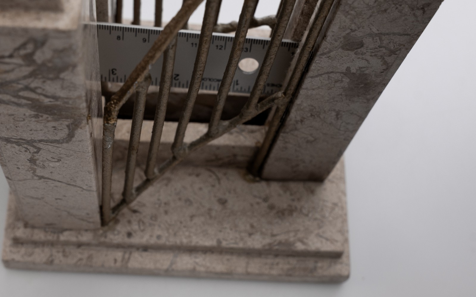 O.C. Tanner Display for Unknown Award Plaque of a Bridge / Staircase 11″ 3.5lbs
