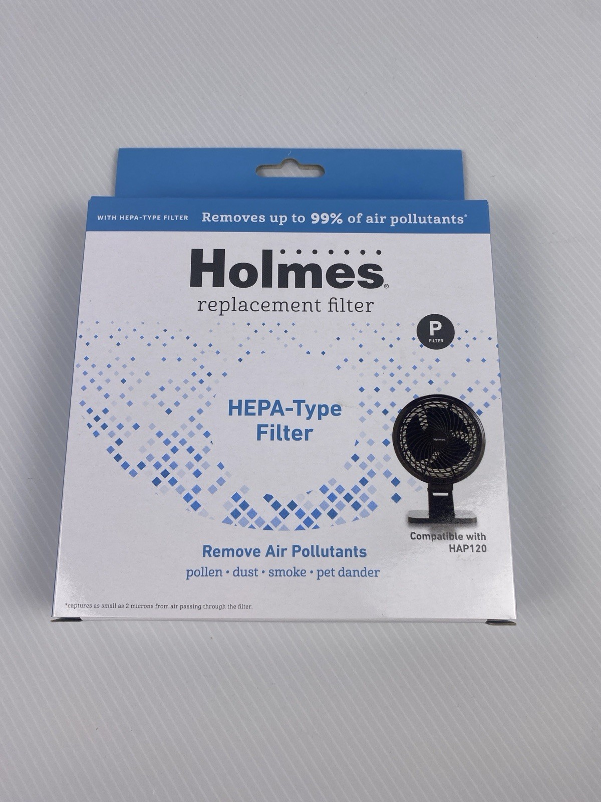 New One Box Holmes HEPA Type P Filters for HAP120 Air Purifier – 2 Total Filters