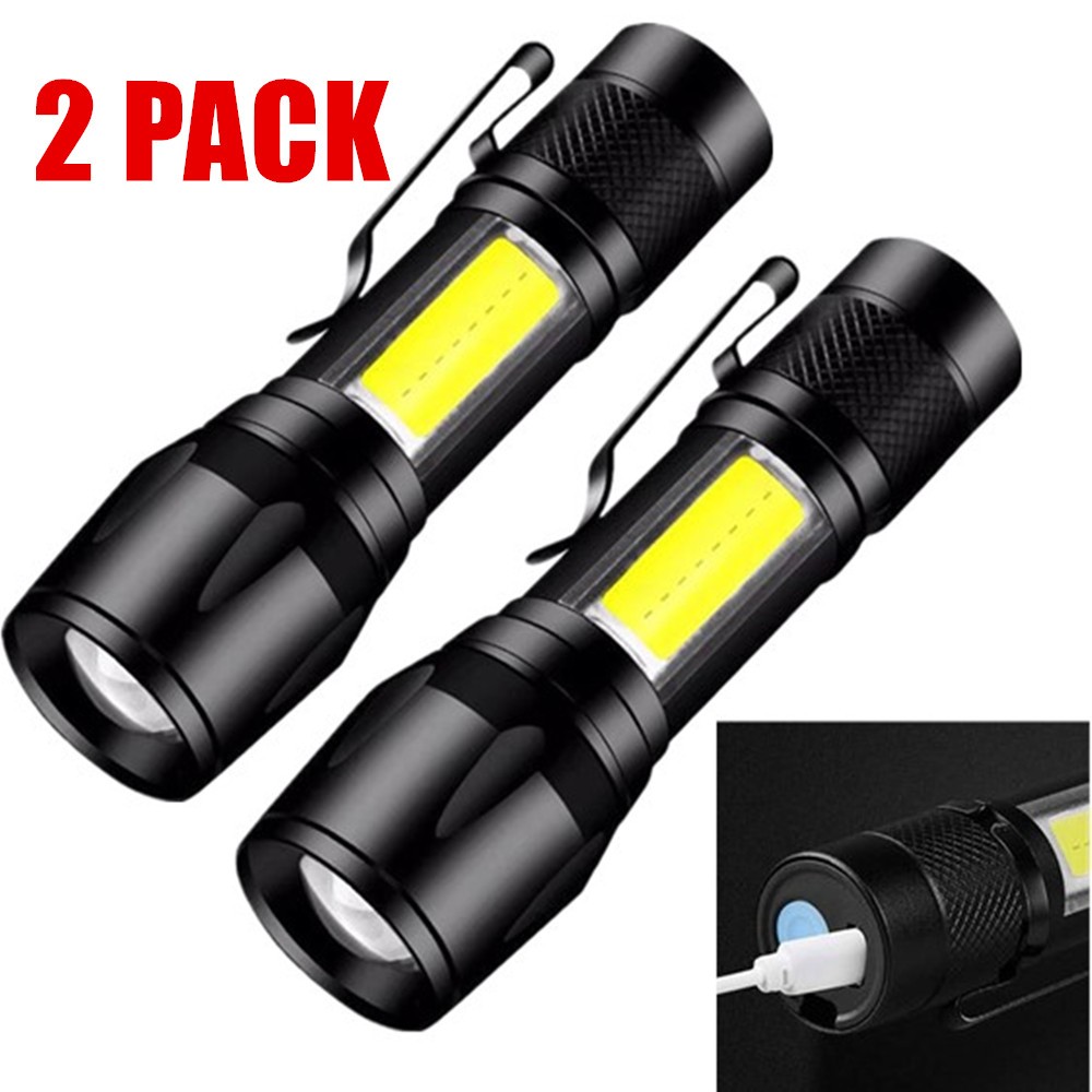 Most Powerful 99000000LM LED Military Torch USB Rechargeable Tactical Flashlight