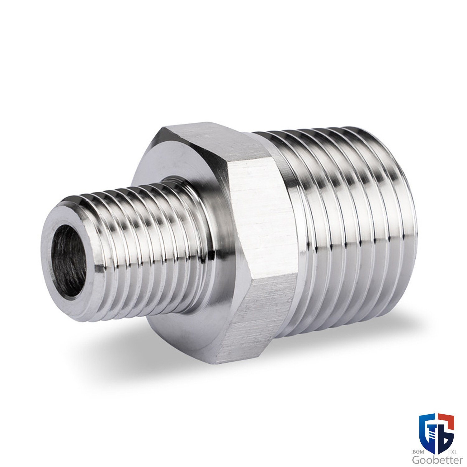 Straight BSPP NPT G M Male to Male Nipples, Equal/Reducer Male Full Range Nipple