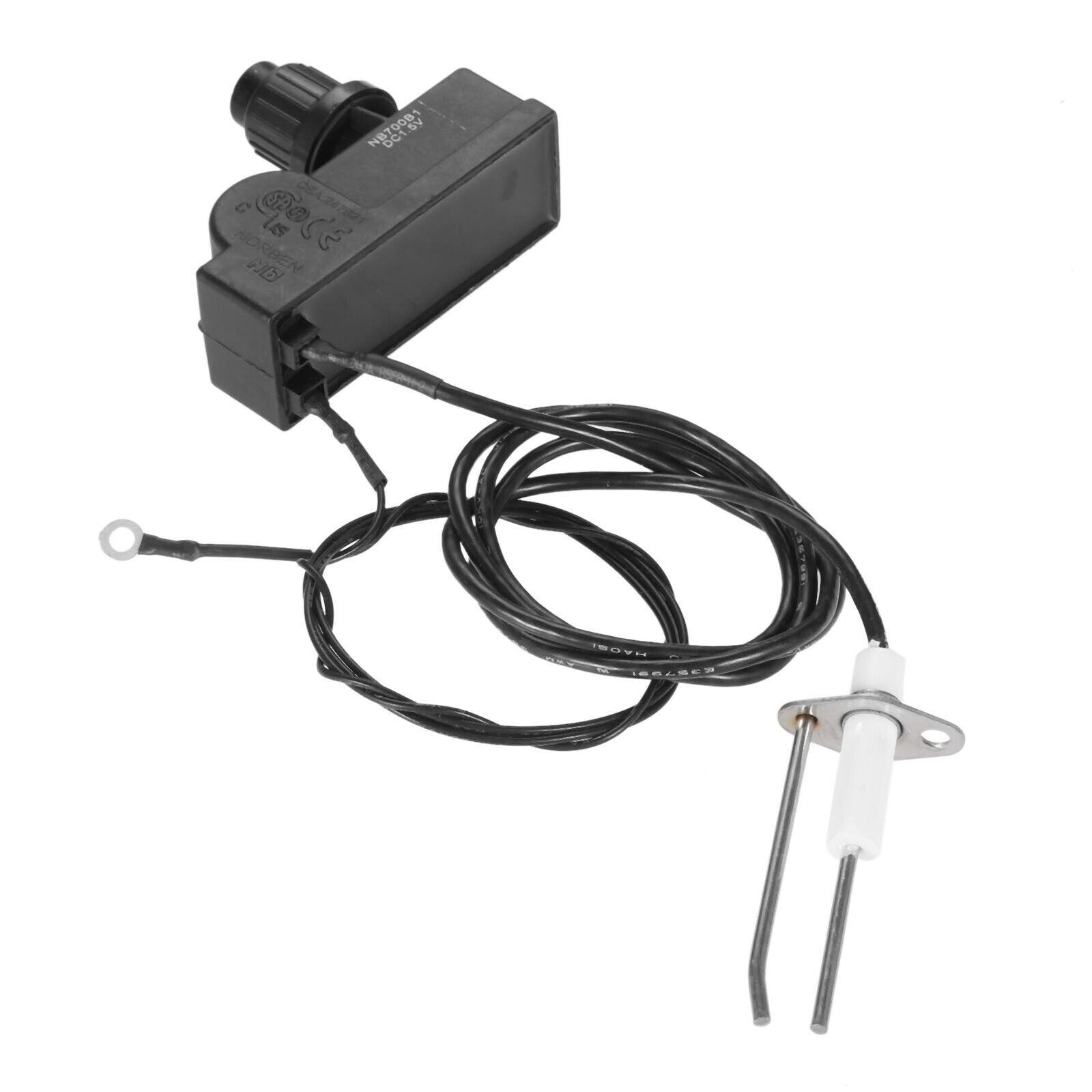 Universal 2 Outlet Spark Lgniter Push Button Kit Gas Fireplace Grill BBQ Stove n