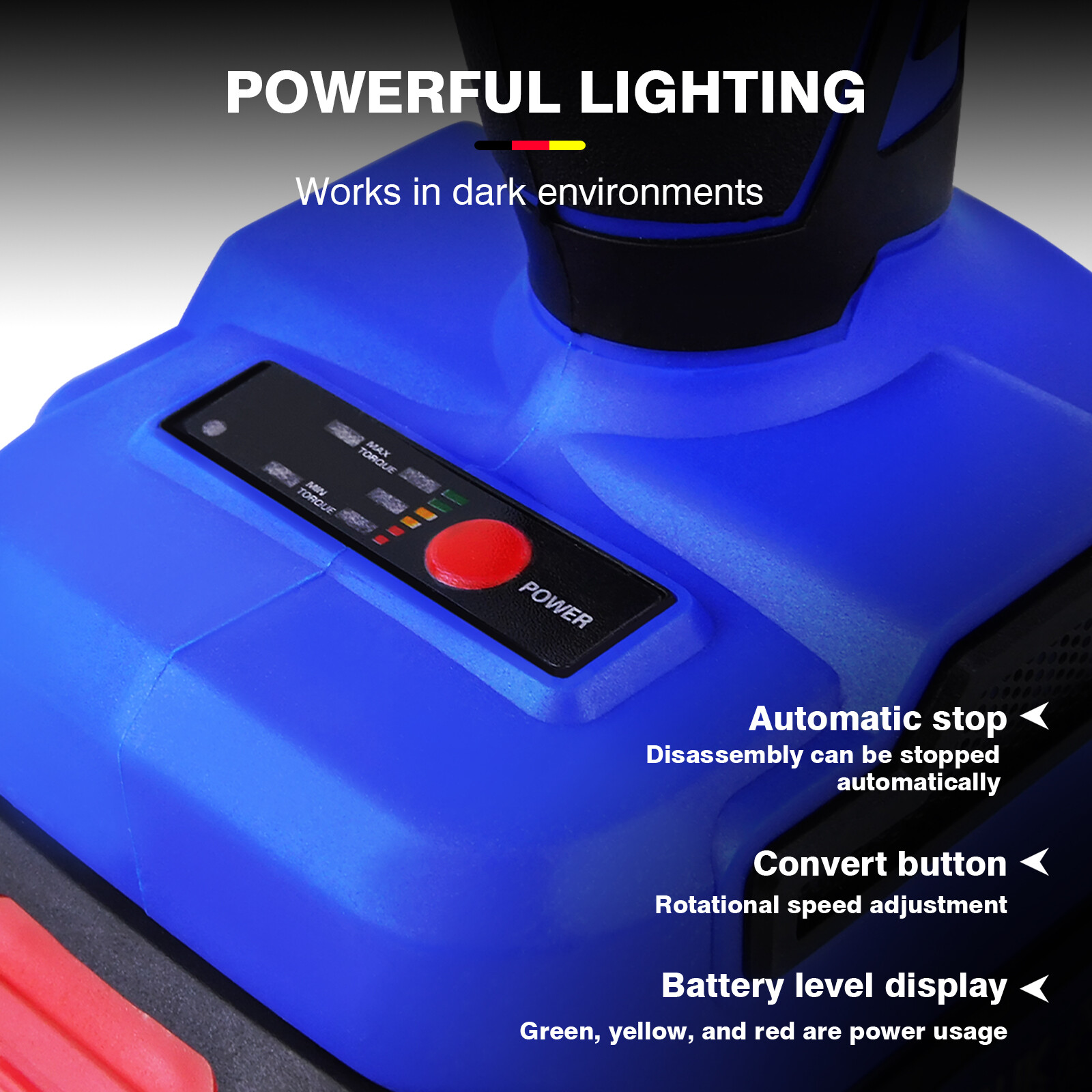 Brushless Reciprocating Saw Electric Saw Variable Speed Metal Wood Cutting Tool