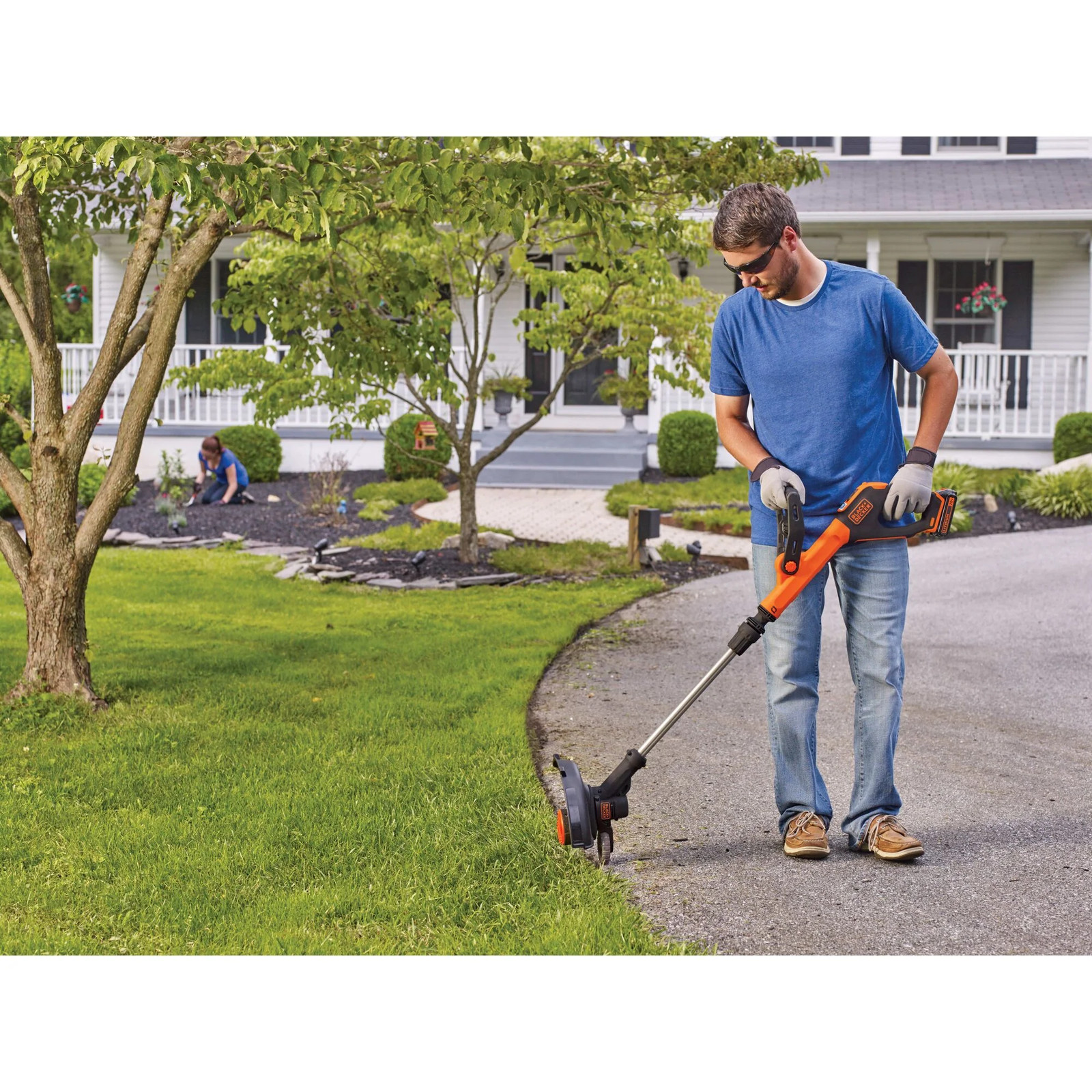 BLACK+DECKER 20V MAX* String Trimmer, 2-Speed, 12-Inch, Cordless – LST522