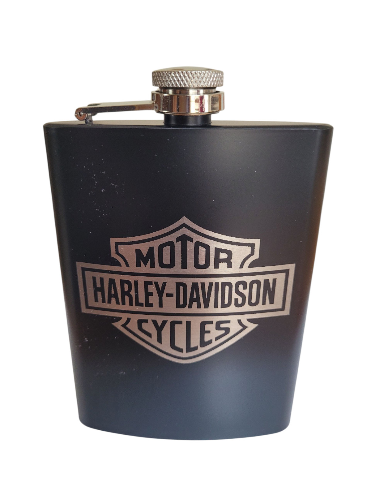 2 Pack Harley Davidson Art 8 oz. Stainless Steel Hip Flask – Biker Pocket Flask