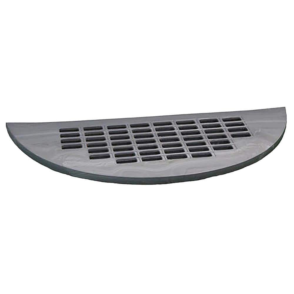 39 In. W X 17 In. D X 1 In. H Heavy-Duty round Grate Window Well Cover