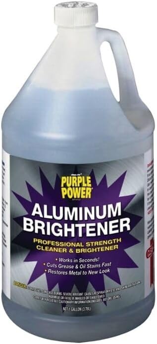 New Purple Power Aluminum Brightener, Professional Strength Cleaner, 1 gal #4120