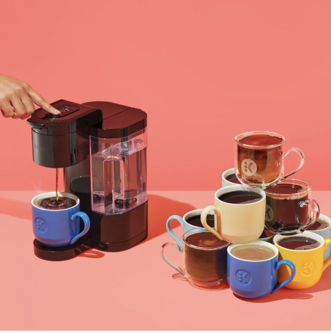 Keurig K-Express Essentials Black Single-Serve K-Cup Pod Coffee Maker