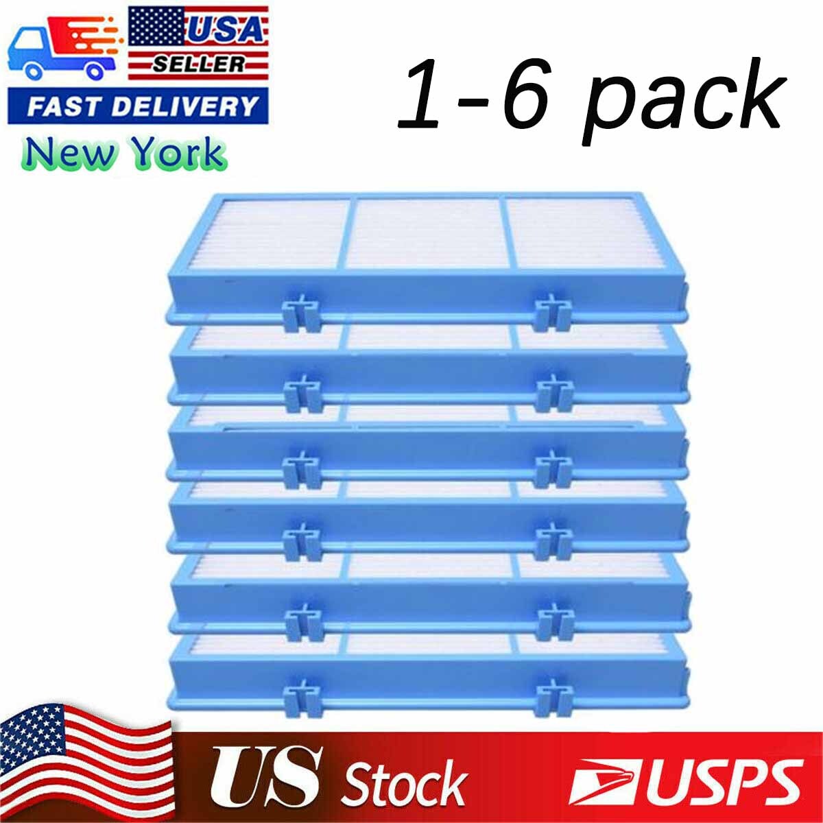 1-6 Pcs Hepa Filter for Holmes AER1 Type A HAPF30AT Dust Elimination Air Replace