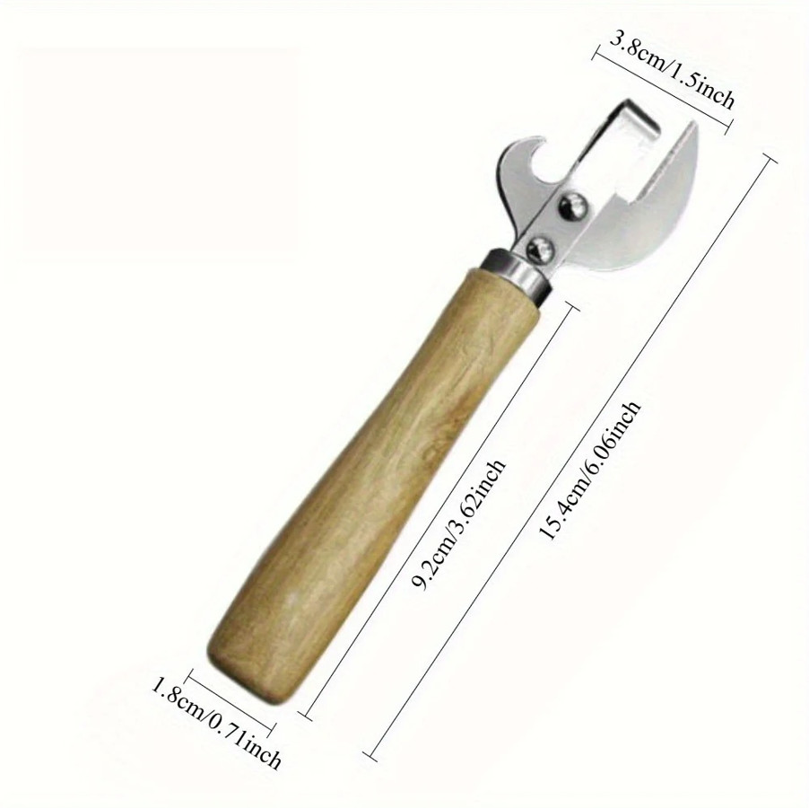 1pcs Multifunctional Stainless Steel Can and Jar Opener Kitchen Tool – NEW