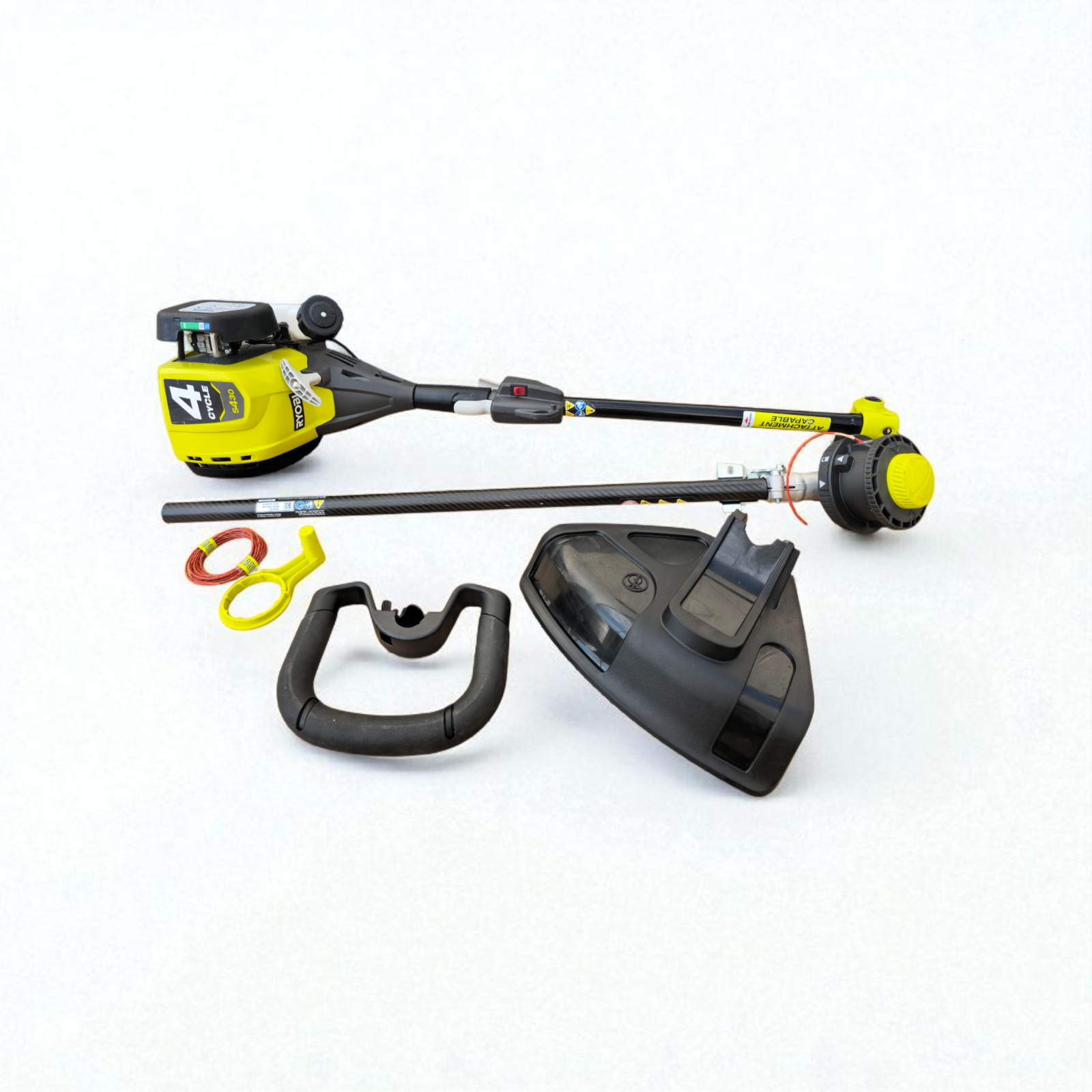 Ryobi RY4CSS 4-Cycle 30cc Straight Shaft Gas Trimmer – (OPEN BOX)