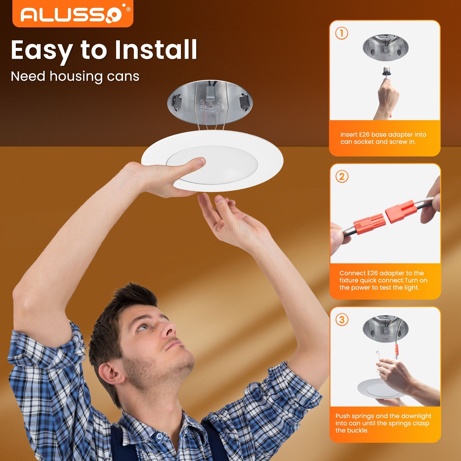 12 Pack 6 inch LED Can Recessed Lights 12W 1100LM 5CCT Selectable Dimmable White