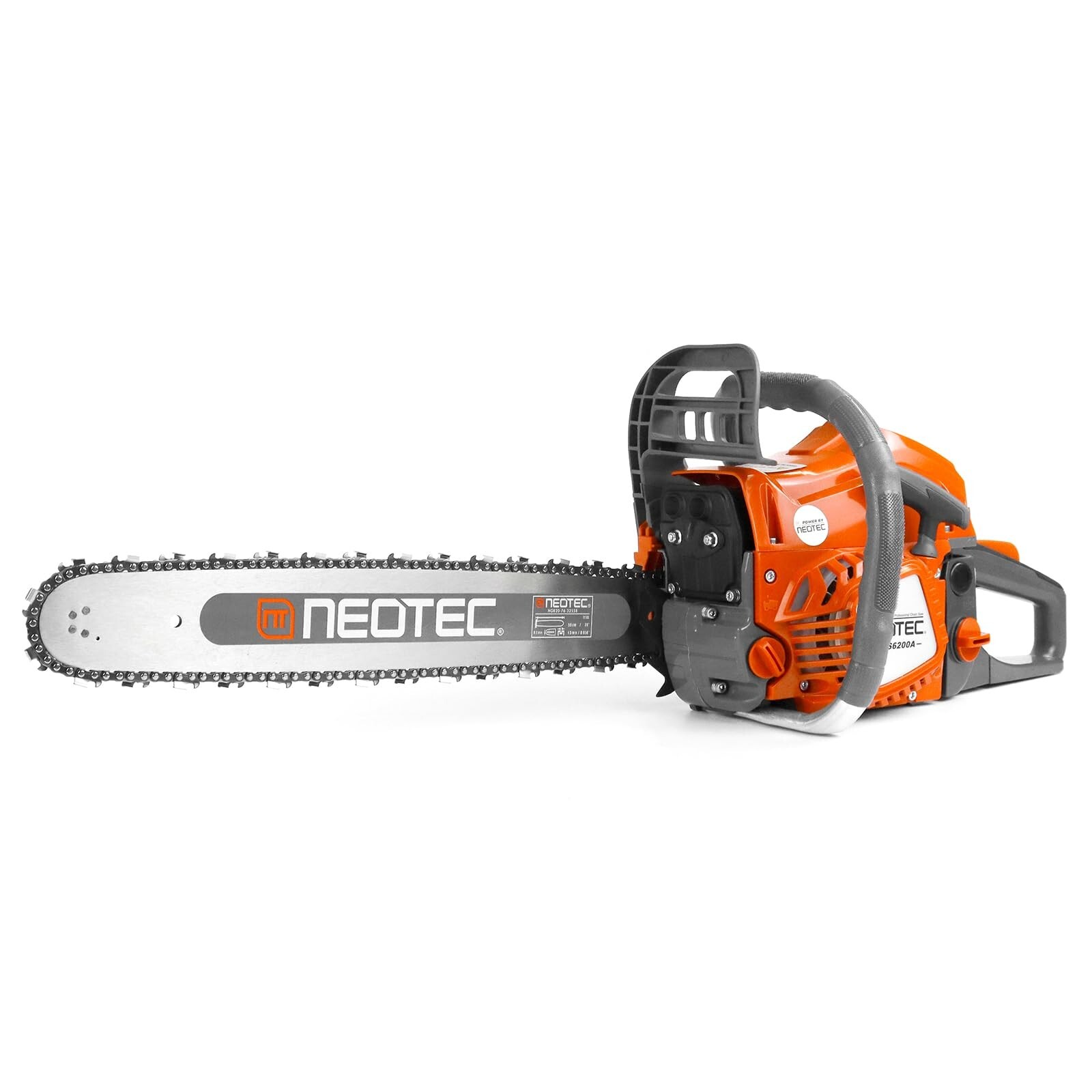 62cc Gas Powered Chainsaw with 18″ 22” Bar Saw Chain 2-Stroke Engine Cut Wood