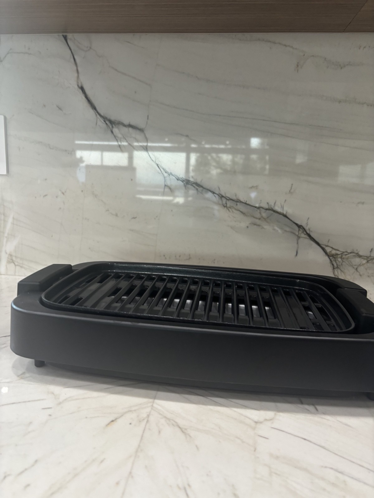 Chefman 6 Serving Electric Indoor Grill W/ Temperature Control Smokeless Stainl.