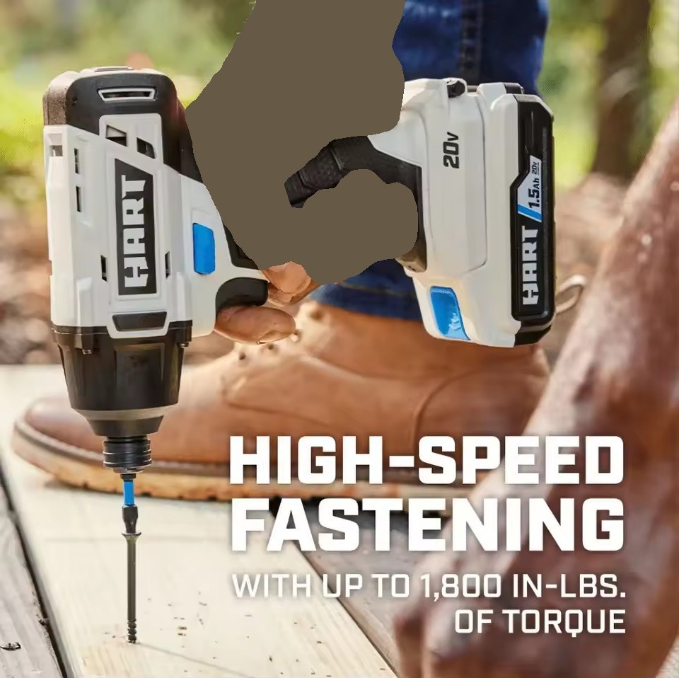 HART 20-Volt Cordless Impact Driver (Battery Not Included) BRAND NEW