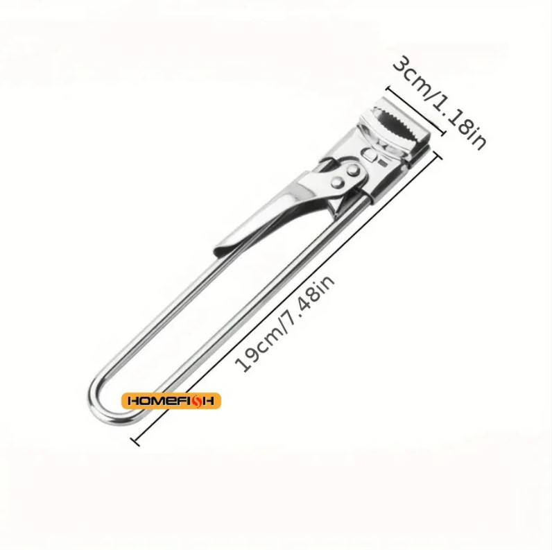 1pc Adjustable Stainless Steel Bottle & Jar Opener Kitchen Screw Tool – NEW