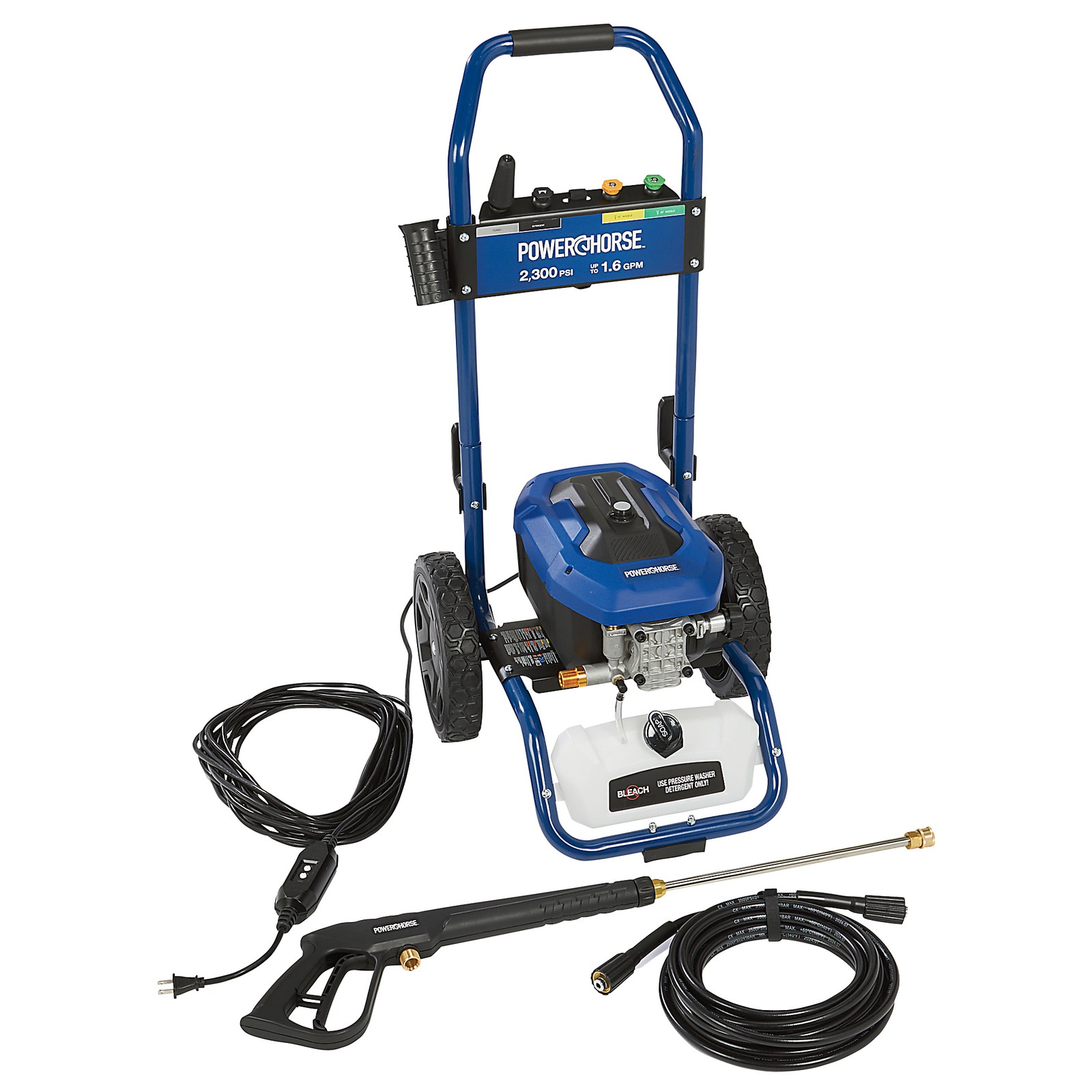 Powerhorse Electric Cold Water Pressure Washer, 2300 PSI, 1.6 GPM
