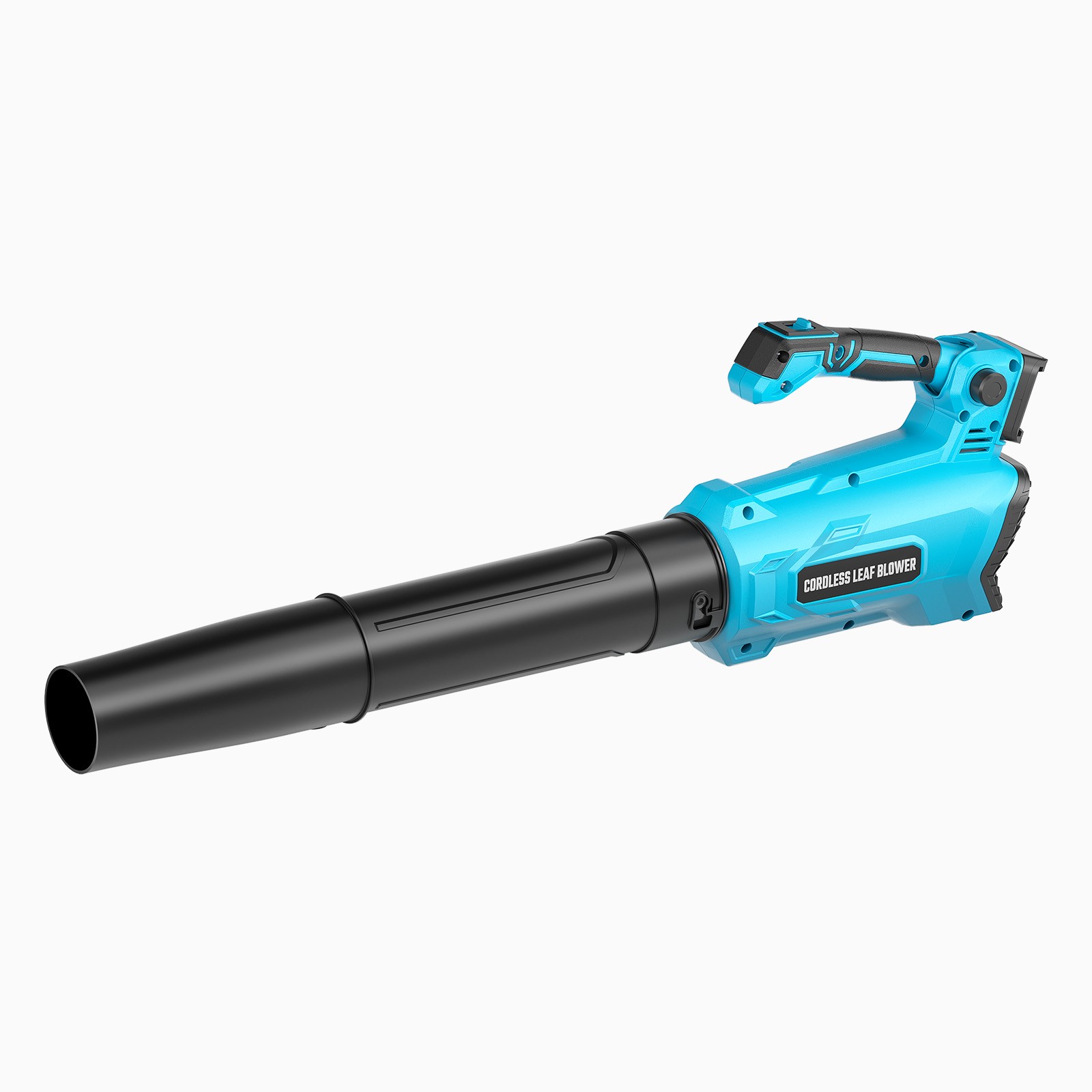 20V Cordless Leaf Blower 450 CFM 150 MPH w/2x 4.0Ah Batteries & Charger