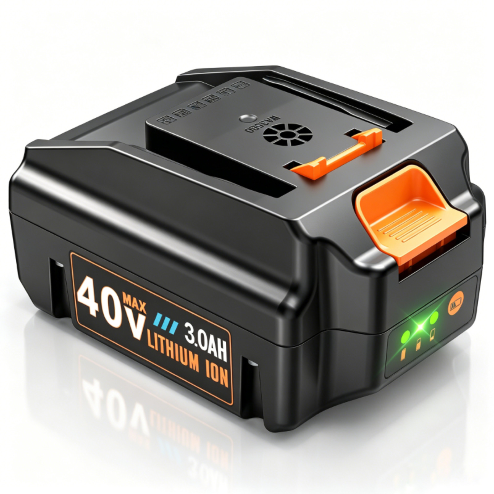 2Pack For WORX 40V MAX Extend Lithium Battery 40 Volt WA3580 WA3747 WA3877 WG580