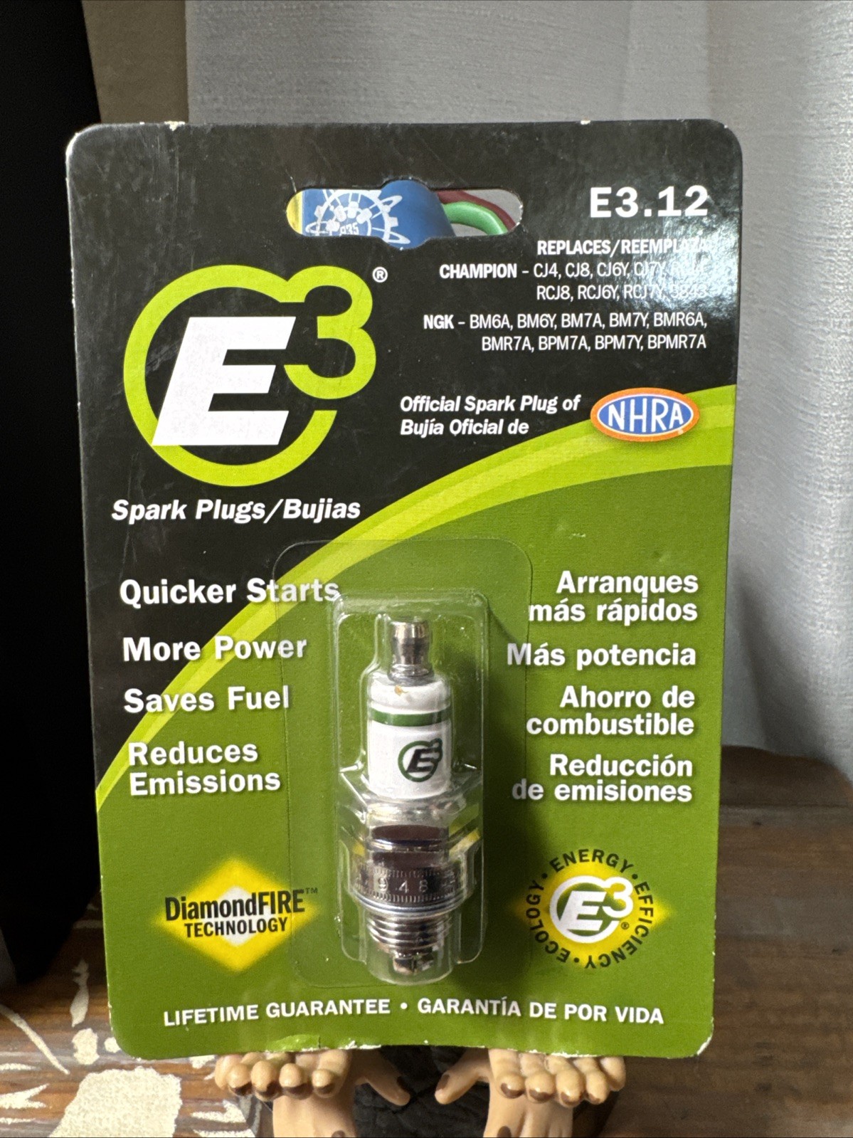 E3 Spark Plug E3.12 Fits Many Small 2 cycles FREE SHIPPING Brand New In Package