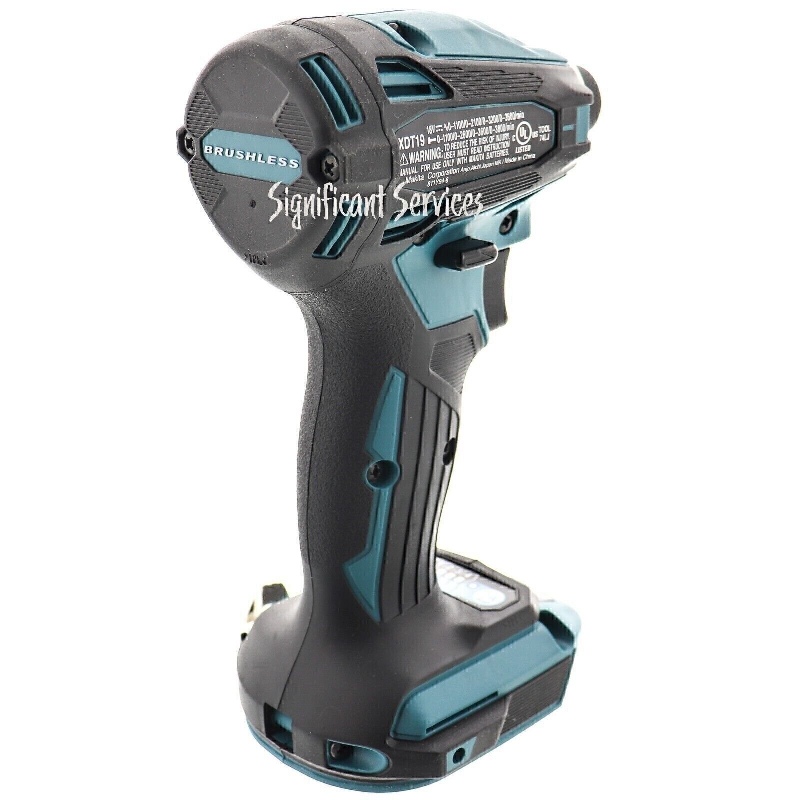New Makita 18V XDT19 Brushless Cordless 1/4″ Impact 4 Speed 18 Volt Quick Shift