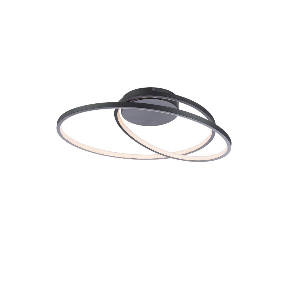 MARQUES 22IN FLUSH MOUNT 3000K by WAC US FM-43222-BK