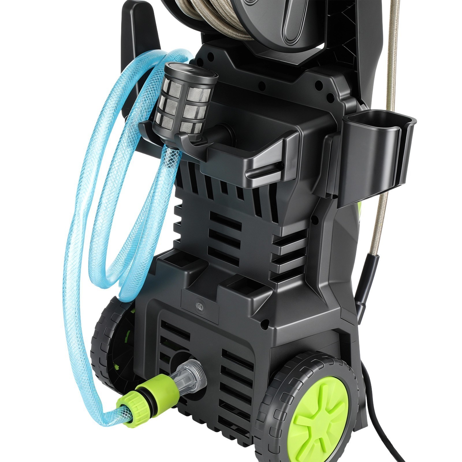 Electric High Pressure Washer 5000PSI 3.2GPM Power Washer With Hose Reel Portabl