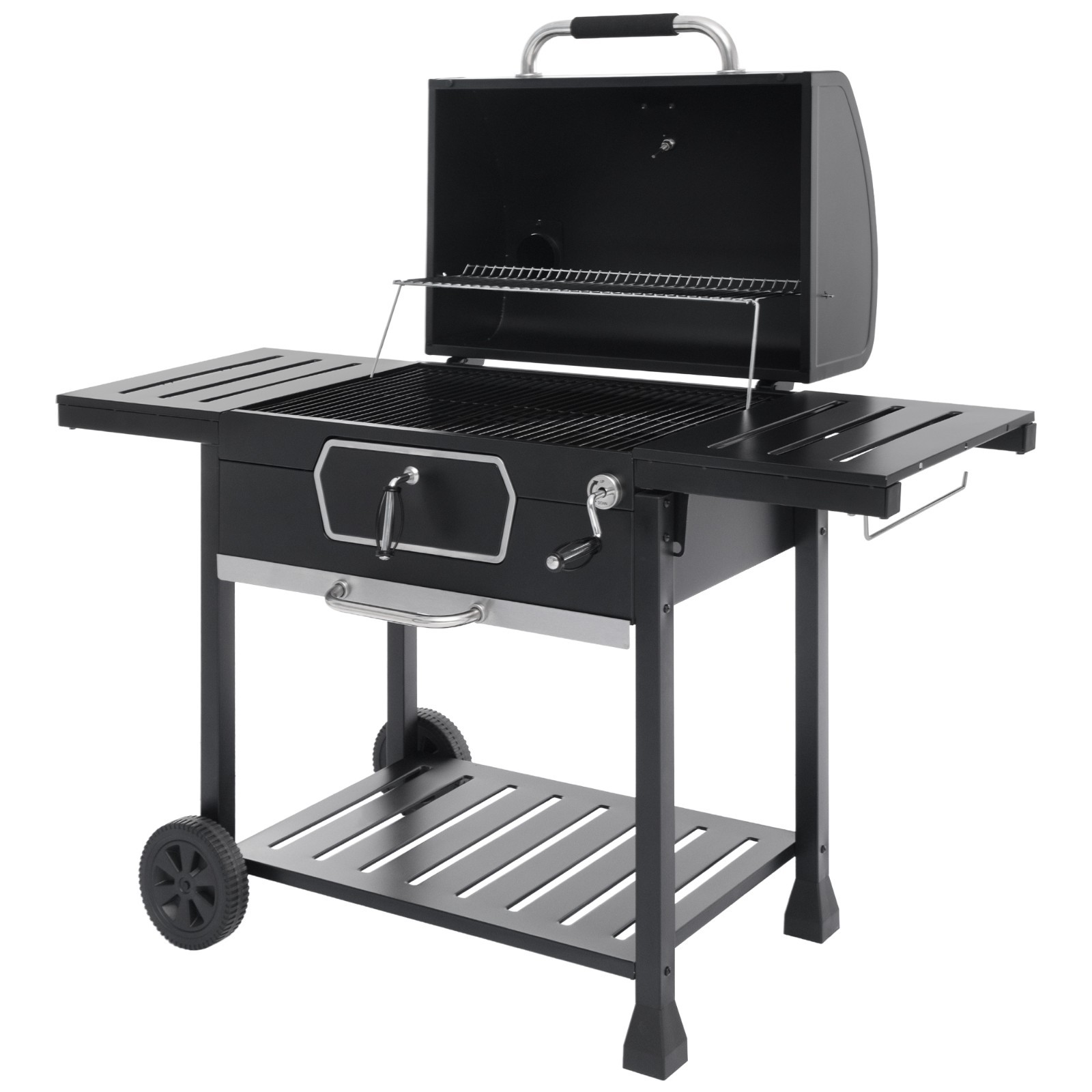 Royal Gourmet Deluxe Charcoal Grill Large Smoker Outdoor Backyard BBQ Party