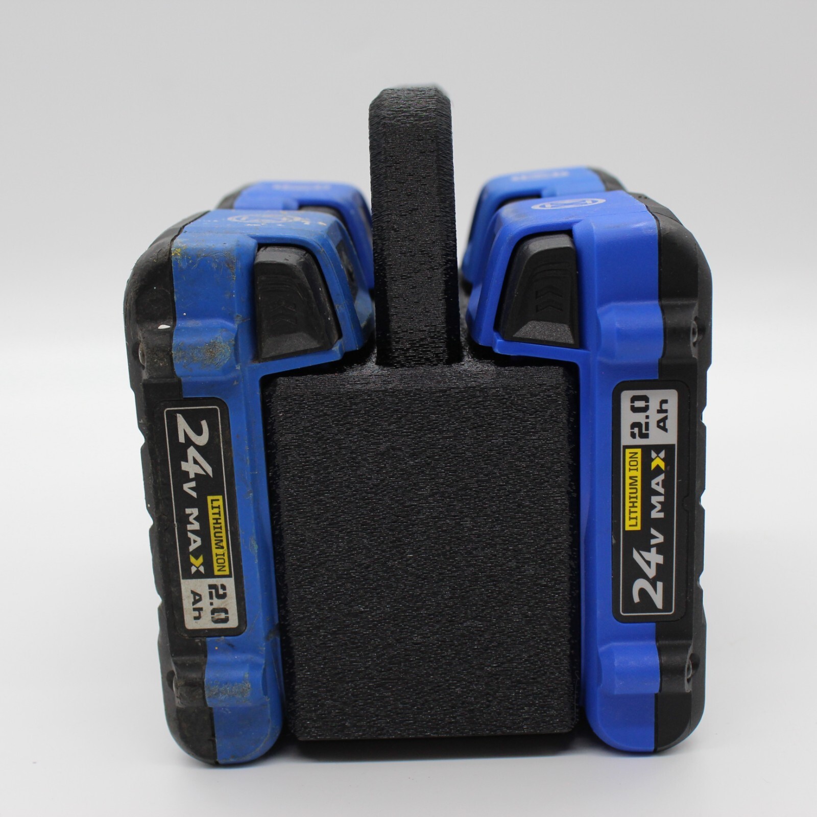 Kobalt 24 volt 4 Slot Battery Caddy Carrying Case Battery Holder