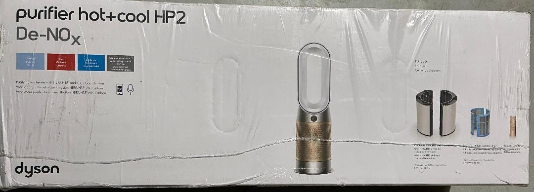 Dyson – Purifier Hot+Cool HP2 De-NOx – White/Gold (Factory Sealed)
